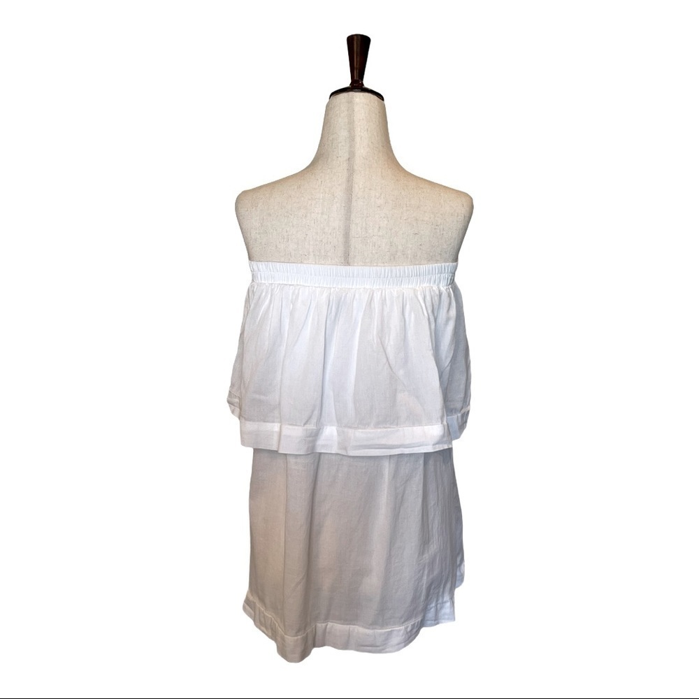 Faithfull The Brand‎ White Off The Shoulder Tilly Top Size 4 - Picture 5 of 12